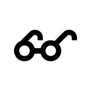 Glasses Icon Symbol Vector Ui icon
