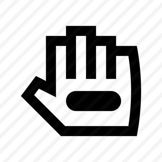 Glove Three Icon Symbol Vector preview