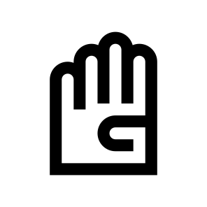 Glove Two Icon Symbol Vector icon