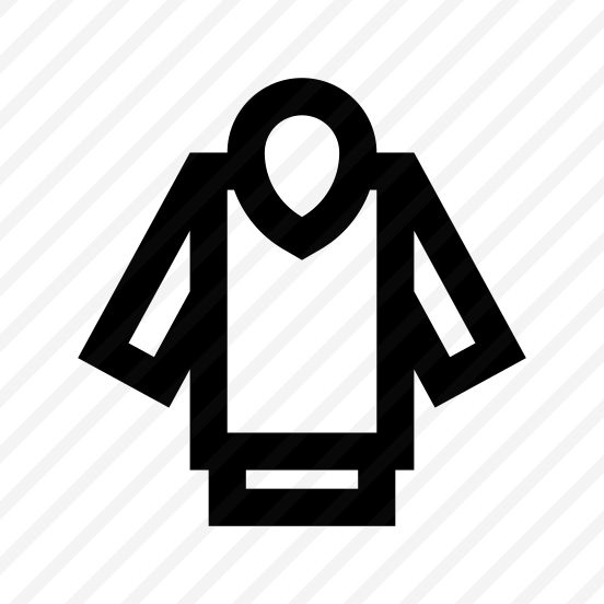 Hoodie Fashion Icon Symbol Vector preview