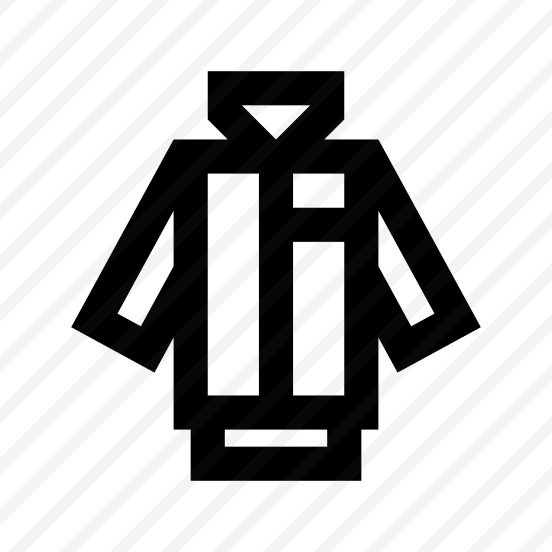 Jacket Fashion Icon Symbol Vector preview