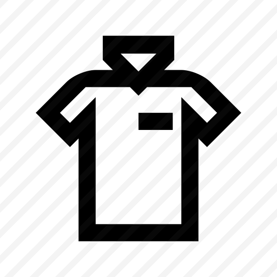 Polo Shirt Icon Symbol Vector preview