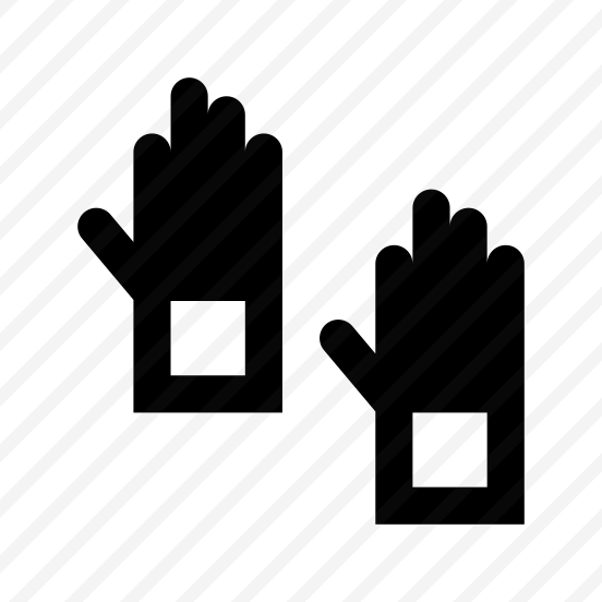 Rubber Gloves Icon Symbol Vector preview