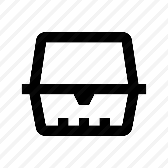 Fast Food Container Packaging Icon preview