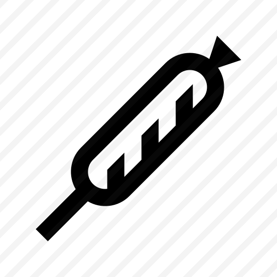 Fast Food Sausage Nutrition Icon preview