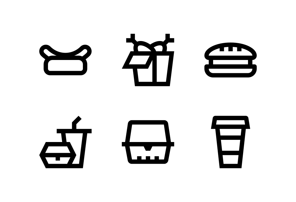 Fast Food Large Set Preview