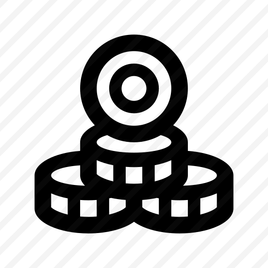 Coins Money Cash Five Icon preview
