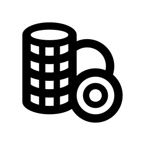 Coins Money Cash Six Icon icon