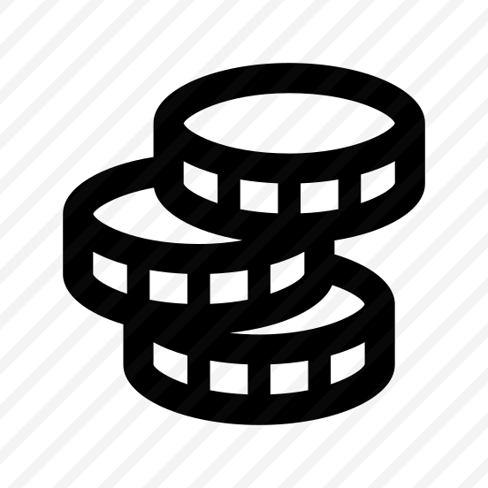 Coins Money Cash Three Icon preview