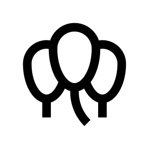 Balloons Birthday Icon Symbol Vector icon