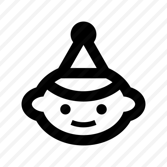 Birthday Boy Cap Line Icon preview