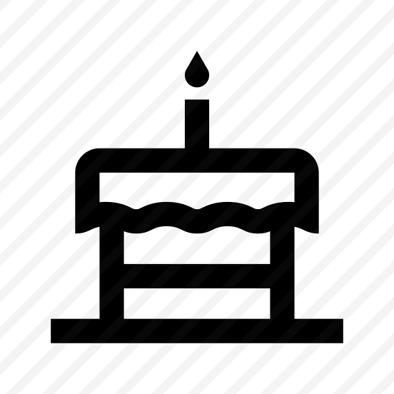 Birthday Cake Dessert Sweet Four Line preview
