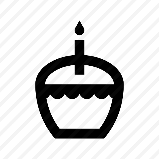 Birthday Cake Dessert Sweet Line preview