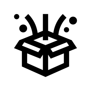 Box Package Surprise Gift Open icon