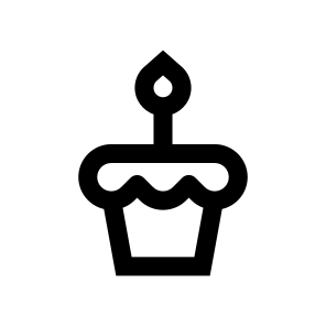 Cake Icon Symbol Vector Ui icon