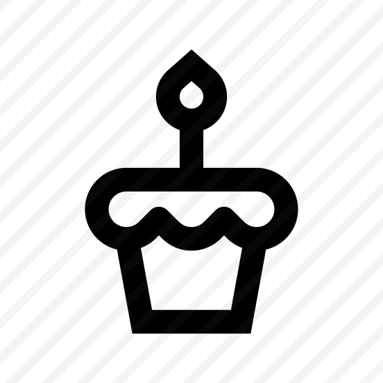 Cake Icon Symbol Vector Ui preview