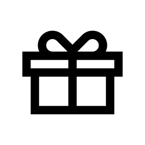 Gift Box Icon Symbol Vector icon
