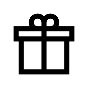 Gift Surprice Box Icon Symbol icon