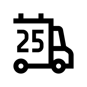 Transport Delivery Vehicles Truck Lorry Commercial Vehicle Freight Car Calendar Date Time Period icon