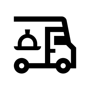 Transport Delivery Vehicles Truck Lorry Commercial Vehicle Freight Car Food One icon