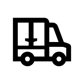 Transport Delivery Vehicles Truck Lorry Commercial Vehicle Freight Car Four icon