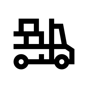 Transport Delivery Vehicles Truck Lorry Commercial Vehicle Freight Car Nine icon