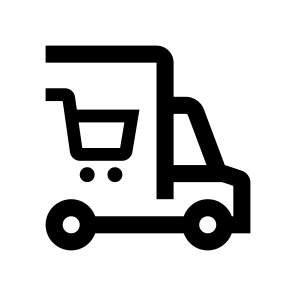 Transport Delivery Vehicles Truck Lorry Commercial Vehicle Freight Car Shopping Cart Order icon