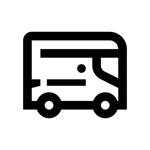 Transport Delivery Vehicles Truck Lorry Commercial Vehicle Freight Car Two icon