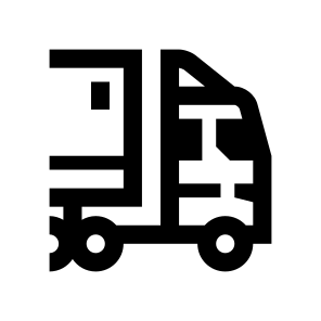 Transport Delivery Vehicles Truck Trailer Transporter Cargo One icon