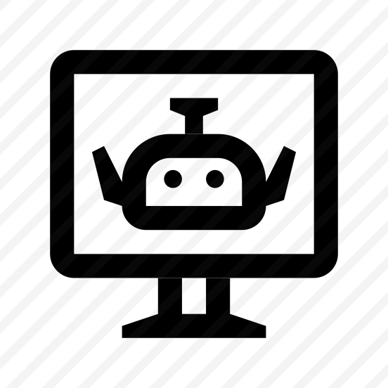 Bot Assistant Display Screen Line preview