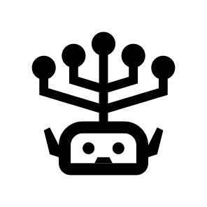Bot Assistant Network Web Line icon