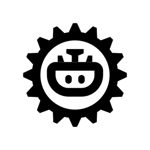 Bot Assistant Settings Control One Line icon