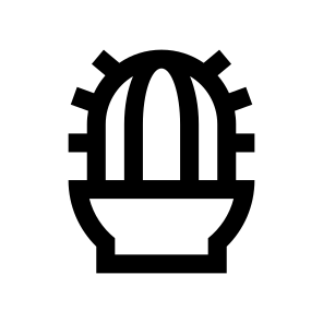 Flower Plant Herb Cactus Five icon