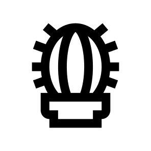 Flower Plant Herb Cactus Four icon