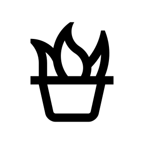 Flower Plant Herb Leaf Pot Seven icon