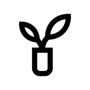 Flower Plant Herb Leaf Pot Ten icon