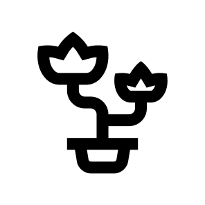 Flower Plant Herb Pot Flowers icon