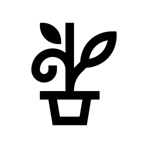 Flower Plant Herb Pot Flowers Two icon