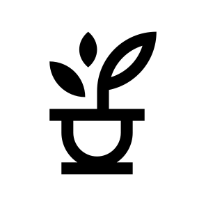Plant Flower Icon Symbol Vector icon