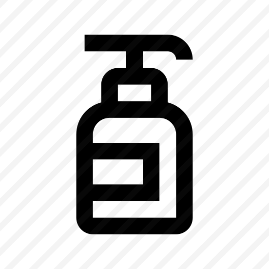 Cosmetics Bottle Icon Symbol Vector preview