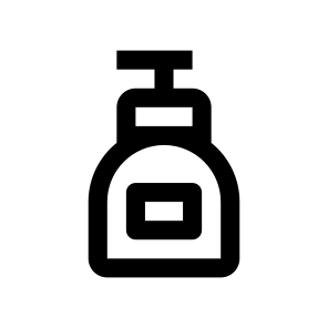 Cosmetics Bottle Three Icon Symbol icon