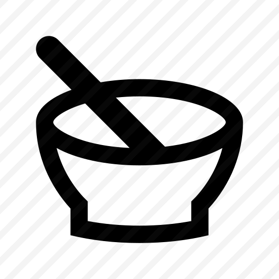 Cosmetics Bowl Icon Symbol Vector preview