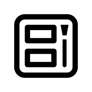Cosmetics Powder Two Icon Symbol icon