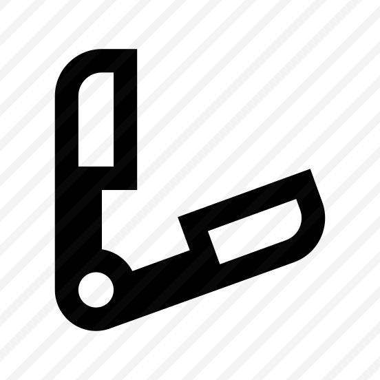 Hair Iron Icon Symbol Vector preview