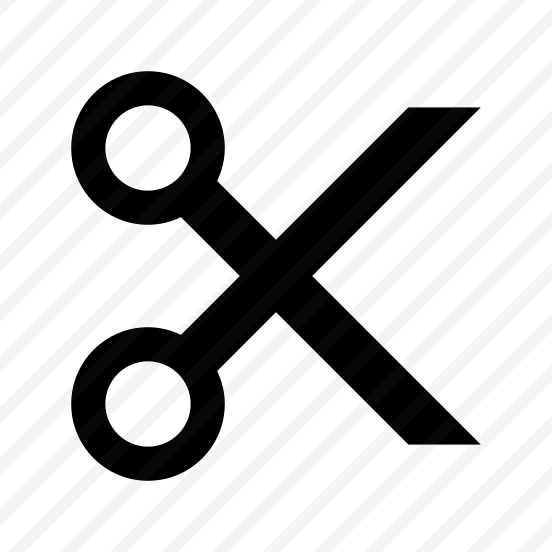 Scissors Cut Icon Symbol Vector preview