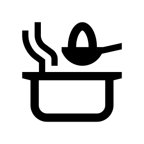 Chicken Egg Boiled Cooking Icon icon
