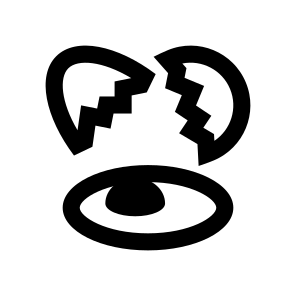 Chicken Egg Broken Yolk One icon
