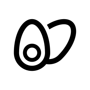 Chicken Egg Yolk Shell Two icon