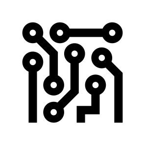 Ai Chip Microchip Hardware Icon icon