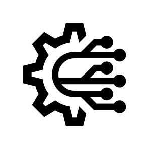 Ai Settings Preferences Digital Transformation Machine Learning Deep Gear Cogwheel Branches icon